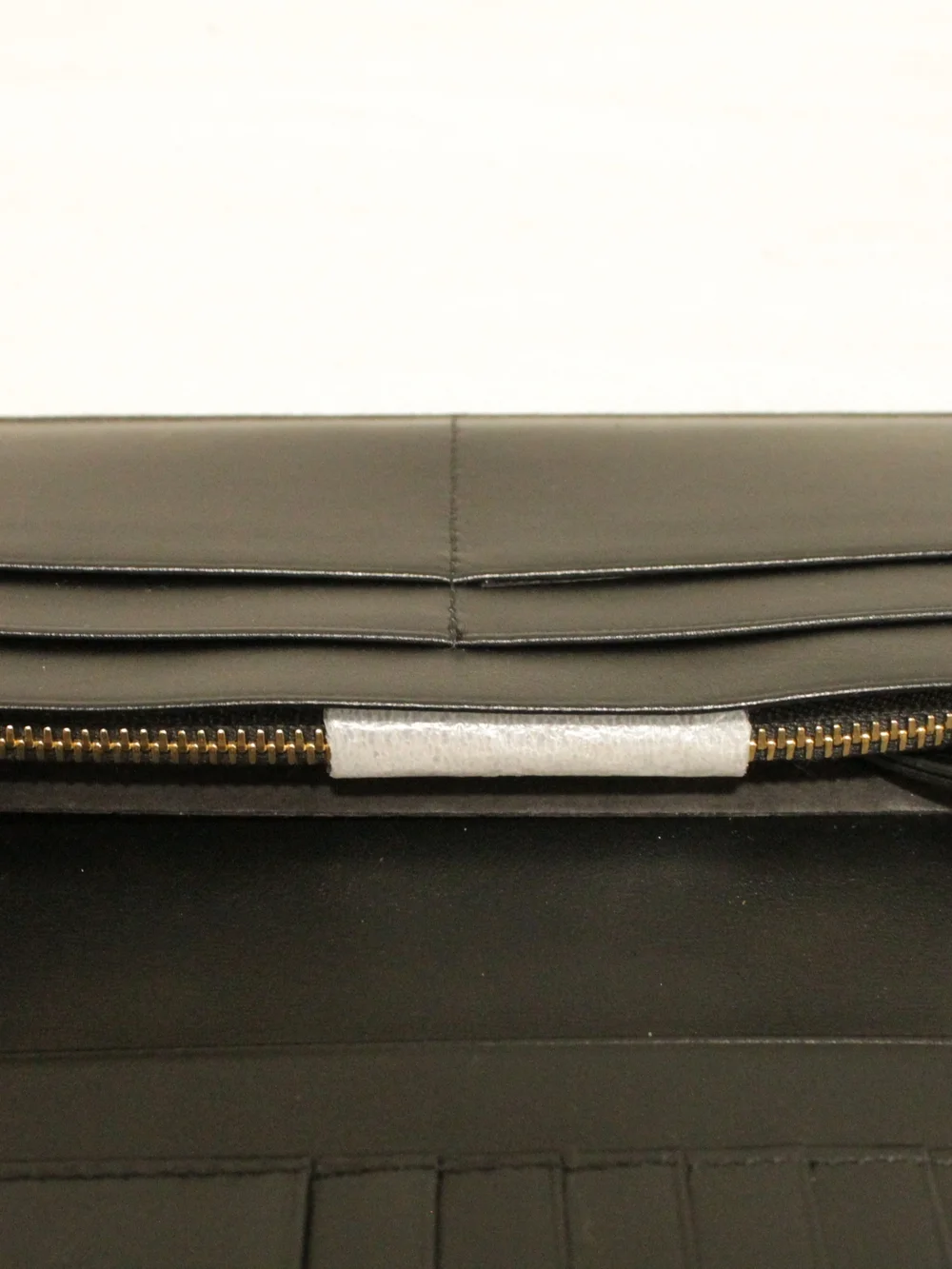 Versace Black Leather Wallet with Authenticity Card